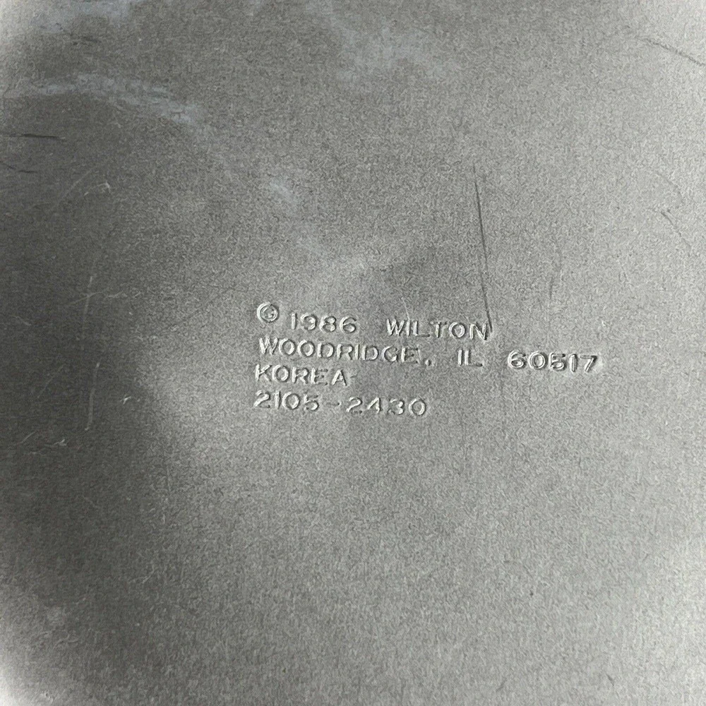 Vintage Wilton 1986 Puppy Dog Cake Pan Baking‎ Mold #2105-2430